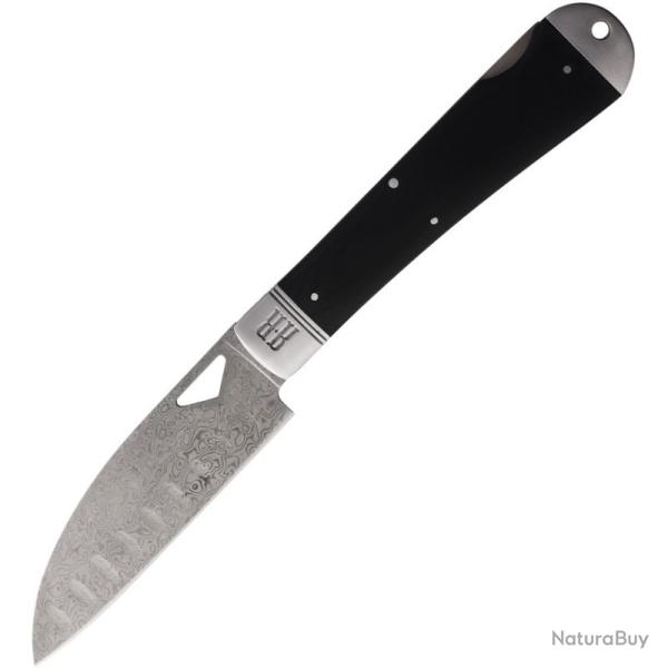 Couteau Rough Ryder Sous Chef Lame Damas Manche G10 Noir Lockback RR2387