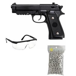 Pack Pistolet Airsoft MOD92 avec accessoires complet