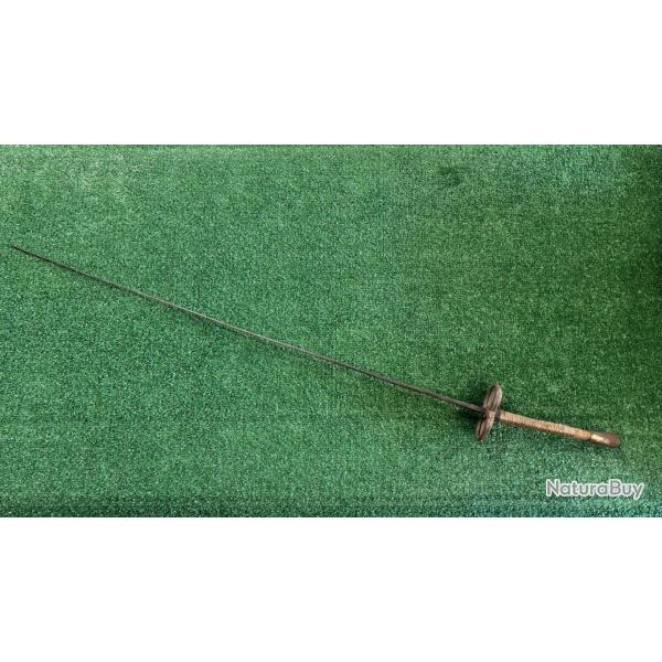 �p�e de mouche ancienne - Escrime - Garde m�tallique - Occasion