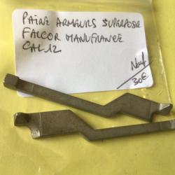 VENDU PAR LE-CUIRASSIER PAIRE ARMEURS SUPERPOS&Eacute; FALCOR MANUFRANCE CALIBRE 12