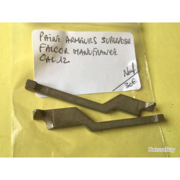 VENDU PAR LE-CUIRASSIER PAIRE ARMEURS SUPERPOS� FALCOR MANUFRANCE CALIBRE 12