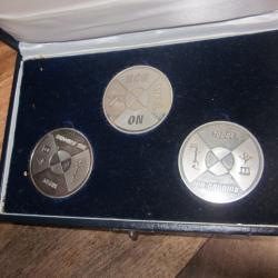 cofffret monnaie de paris  jetons symbolique