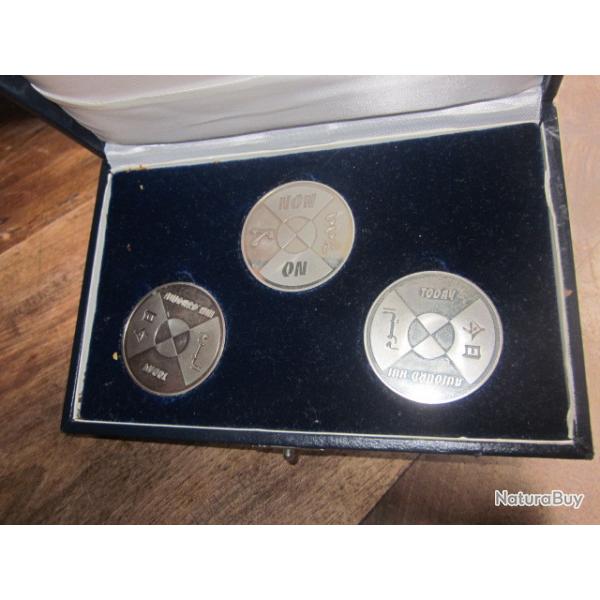 cofffret monnaie de paris  jetons symbolique