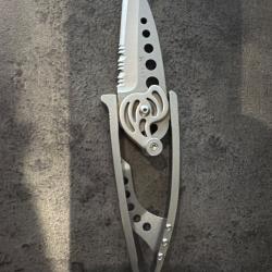 Couteau pliant CRKT Snap Lock (Design Ed Van Hoy - R&eacute;f. 5102N) - M&eacute;canisme Unique