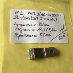 VENDU PAR LE-CUIRASSIER N&deg; 2 NEZ D'ARMEMENT SUPERPOS&Eacute; ITALIEN CALIBRE 12