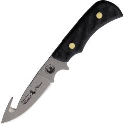 Couteau Knives of Alaska Trekker Whitetail Lame Acier D2 Manche SureGrip Noir &Eacute;tui Cuir KOA00162FG