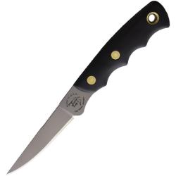 Couteau Knives of Alaska Jaeger Lame Acier D2 Manche SureGrip Noir &Eacute;tui Cuir Made In USA KOA00113FG