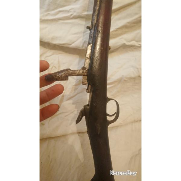 Carabine artisanale ancienne 9mm pn