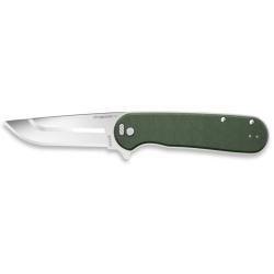 Couteau Outdoor Edge Razor VX3 Lame Acier 420J2 Manche Micarta Vert Linerlock OEVX330BC