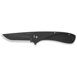 Couteau Outdoor Edge Razor VX1 Lame Acier 420J2 Manche Aluminium Noir Linerlock OEVX130BC