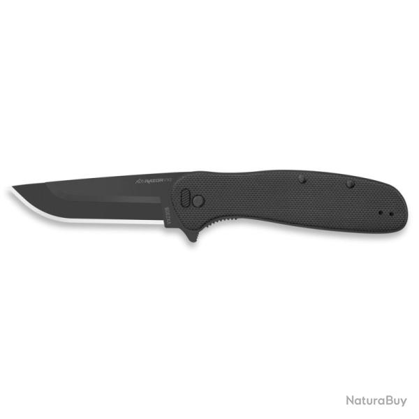 Couteau Outdoor Edge Razor VX2 Lame Acier 420J2 Manche G10 Noir Linerlock OEVX230BC