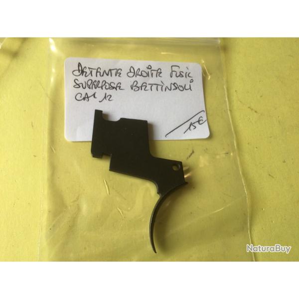 VENDU PAR LE-CUIRASSIER DETENTE DROITD FUSIL SUPERPOS� BETTINSOLI CALIBRE 12