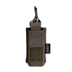 POCHE PORTE-CHARGEUR SIMPLE POUR PISTOLET DAGGER MK2 MOLLE - CORSO TACTICAL - RANGER GREEN