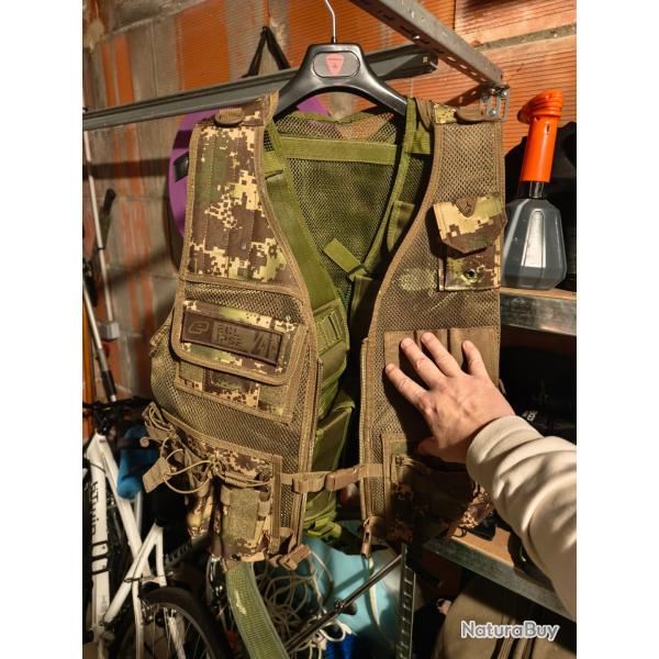 Gilet tactique paintball
