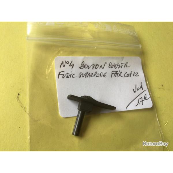 VENDU PAR LE-CUIRASSIER N�4 BOUTON S�RET� FUSIL SUPERPOS� FAIR CALIBRE 12