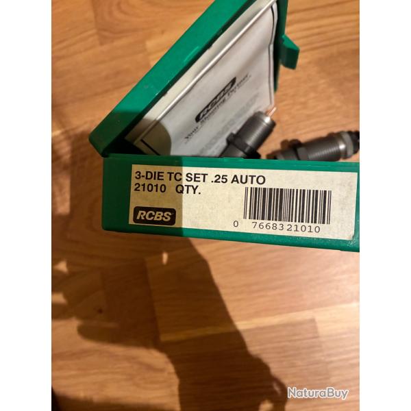 Jeux d outils rcbs 25 auto