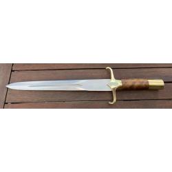 Dague pour &eacute;pieu de chasse - Palissandre - Uniquement la dague.