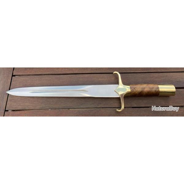 Dague pour �pieu de chasse - Palissandre - Uniquement la dague.