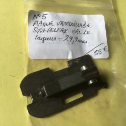VENDU PAR LE-CUIRASSIER PLAQUE DE VERROUILLAGE FUSIL PERFEX CALIBRE 12 LARGEUR 29,9 MM