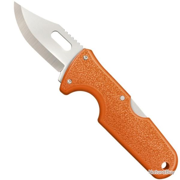 Couteau Cold Steel Click-N-Cut Hunter Lame Acier 420J2 Manche ABS Orange �tui ABS Made In CS40AL
