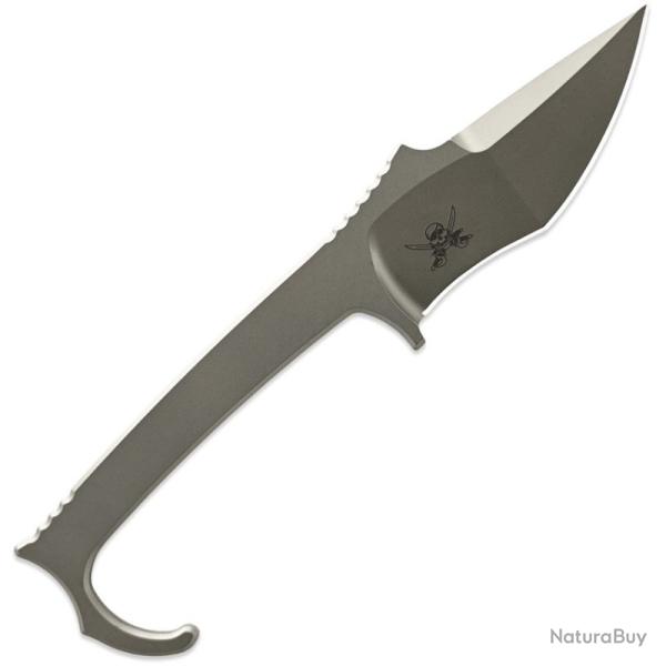 Couteau Fixe Skallywag MDV Plus One Lame Acier D2 Manche Acier Gris �tui Kydex SKW67533