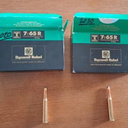 40 balles RWS Tmanteil 11,2gr 7x65R
