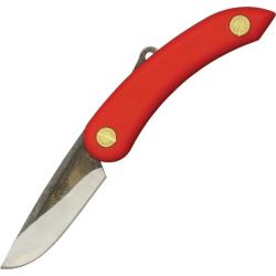 Couteau Pliant Svord Mini Peasant Lame Acier Carbone Manche Polypropyl&egrave;ne Rouge SV149