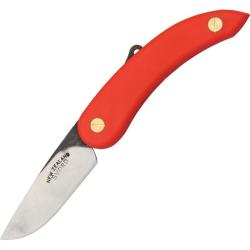 Couteau Pliant Svord Peasant Knife Lame Acier Carbone Manche Polypropyl&egrave;ne Rouge SV139