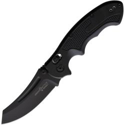 Couteau Viking Tactics Patriot Lame Acier 20CV Manche G10 Noir Rapid Lock Made In USA VTACK5PFBB