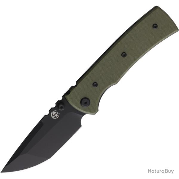 Couteau Chaves Redencion 229 Lame Acier Elmax Manche G10 Vert Linerlock CHAV14551