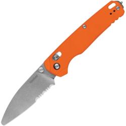 Couteau Kershaw Bel Air EMT Lame Acier CPM MagnaCut Manche G10 Orange DuraLock Made In KS6110EMTO