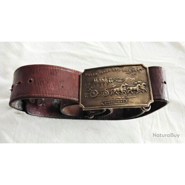 Boucle en laiton de ceinture Wells Fargo And Company Tifany  Newyork