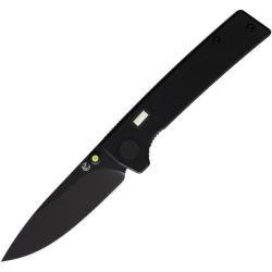 Couteau Glow Rhino Fermi Lame Acier D2 Manche G10 Noir Linerlock GLR105