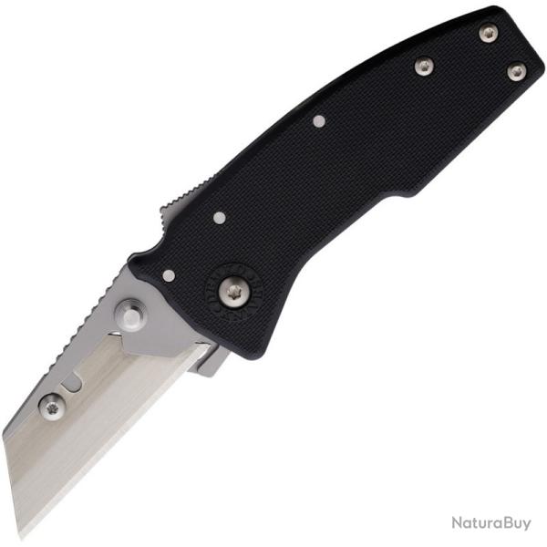 Couteau Demko Razor Shark Lame Acier Inox Manche GRN Noir Shark-Lock Made In Taiwan DEM19277