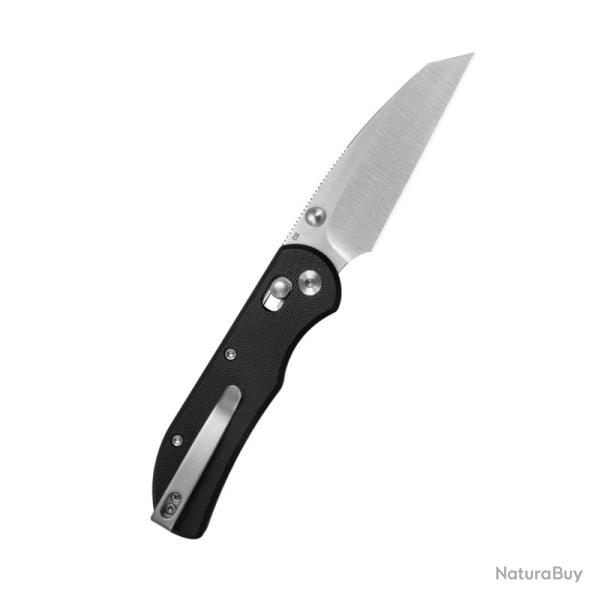 Couteau Kubey Rook Lame Acier D2 Manche G10 Noir Crossbar Lock KUB508A