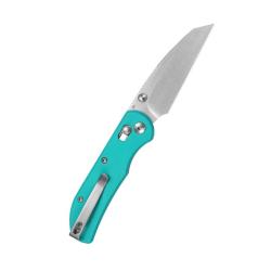 Couteau Kubey Rook Lame Acier D2 Manche G10 Bleu Tiffany Crossbar Lock KUB508B