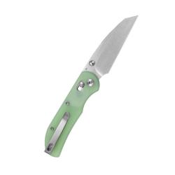Couteau Kubey Rook Lame Acier D2 Manche G10 Jade Crossbar Lock KUB508C