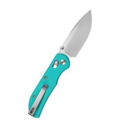 Couteau Kubey Drift Lame Acier D2 Manche G10 Bleu Tiffany Crossbar Lock KUB509B