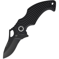 Couteau Pliant Mantis Kunitza Lame Acier 154CM Manche G10 Noir Linerlock MANMT5