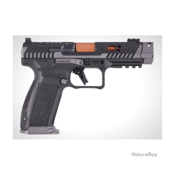 Pistolet CANIK TTI COMBAT smoke cal.9mm optic-ready