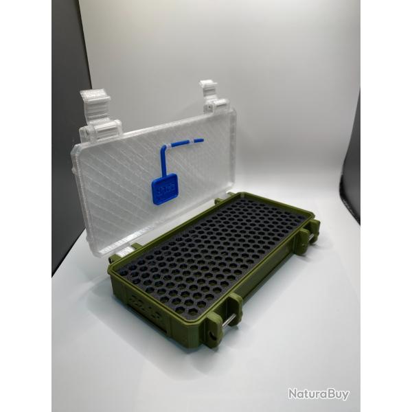 BOITE MUNITIONS 22LR TACTICAL TRSP OD GREEN
