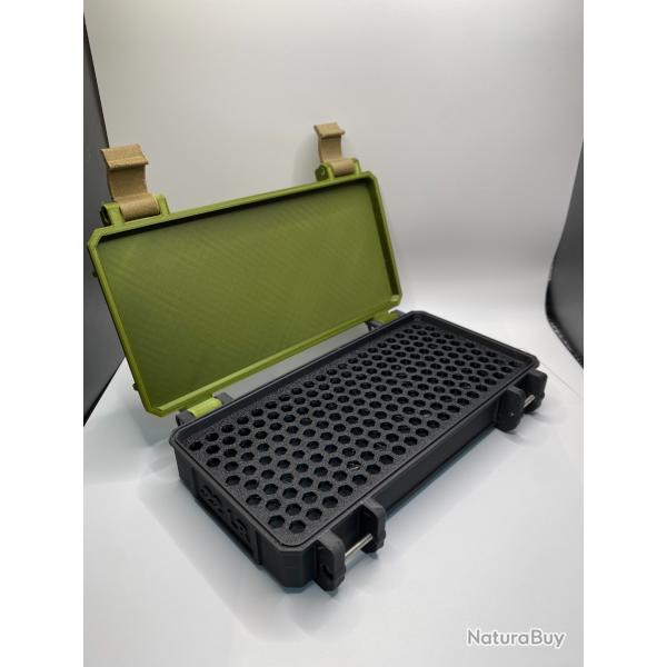 BOITE MUNITIONS 22LR TACTICAL BLACK OD GREEN