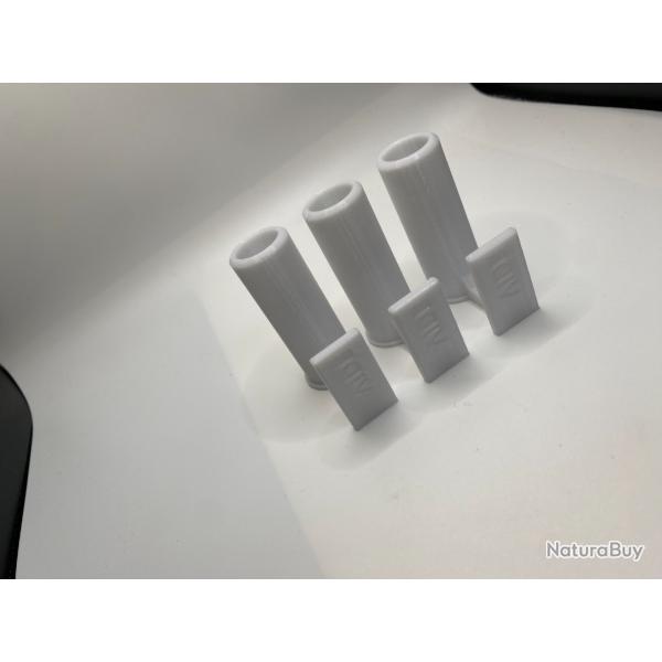 T�moins de chambre vide cal.12 (lot de 3)