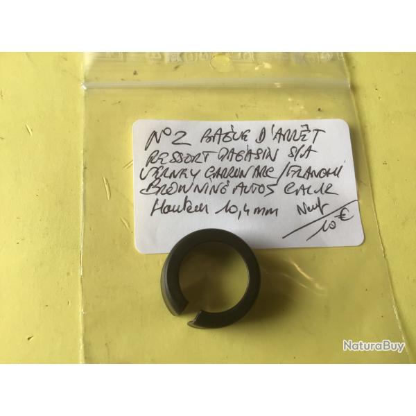 VENDU PAR LE-CUIRASSIER  N�2  BAGUE ARR�T RESSORT MAGASIN S/A VERNEY CARRON/ FRANCHI/BROWNING CAL12