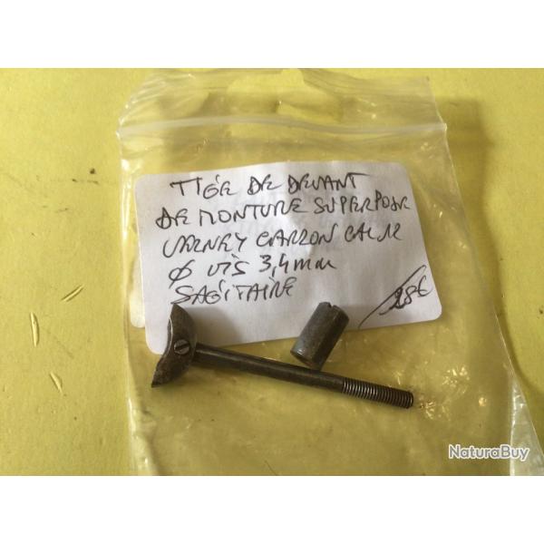 VENDU PAR LE-CUIRASSIER TIGE DE DEVANT MONTURE VERNEY CARRON SAGITAIRE CAL12 VIS 3,4 MM