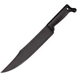 Couteau Cold Steel Bowie Machete Lame Acier 1055 Manche Polypro Noir &Eacute;tui Cor-Ex Made In CS97BWM12S