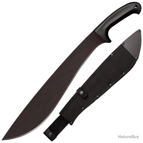 Couteau Fixe Cold Steel Jungle Machete Lame Acier 65Mn Manche Polypro Noir �tui Cor-Ex CS97JMS
