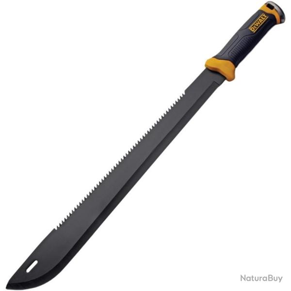 Machette Dewalt MA60 Field Lame Acier Inox Manche Noir et Jaune �tui Nylon DXKNMA60