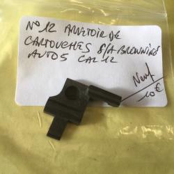 VENDU PAR LE-CUIRASSIER N&deg;12 ARRETOIR CARTOUCHES S/A BROWNING AUTO 5 CAL12