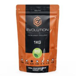 BILLES BIO EVOLUTION AIRSOFT 0,25 g Blanches SACHET 1KG